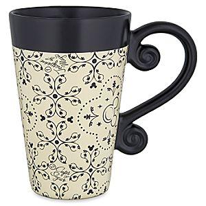 Mickey Mouse Icon Mug - Disney Dining Collection - Black / White