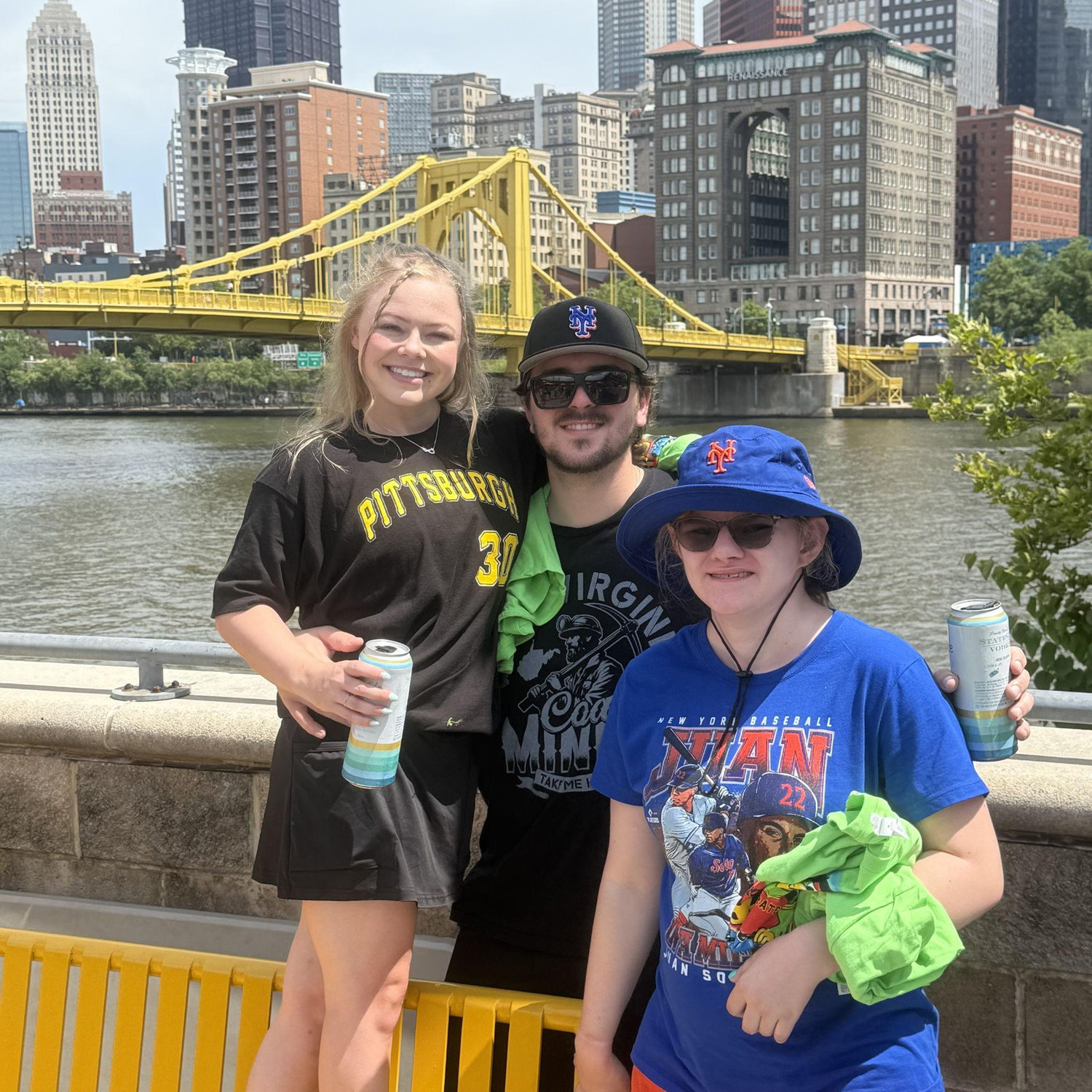 Pirates game with the Luzynski's!