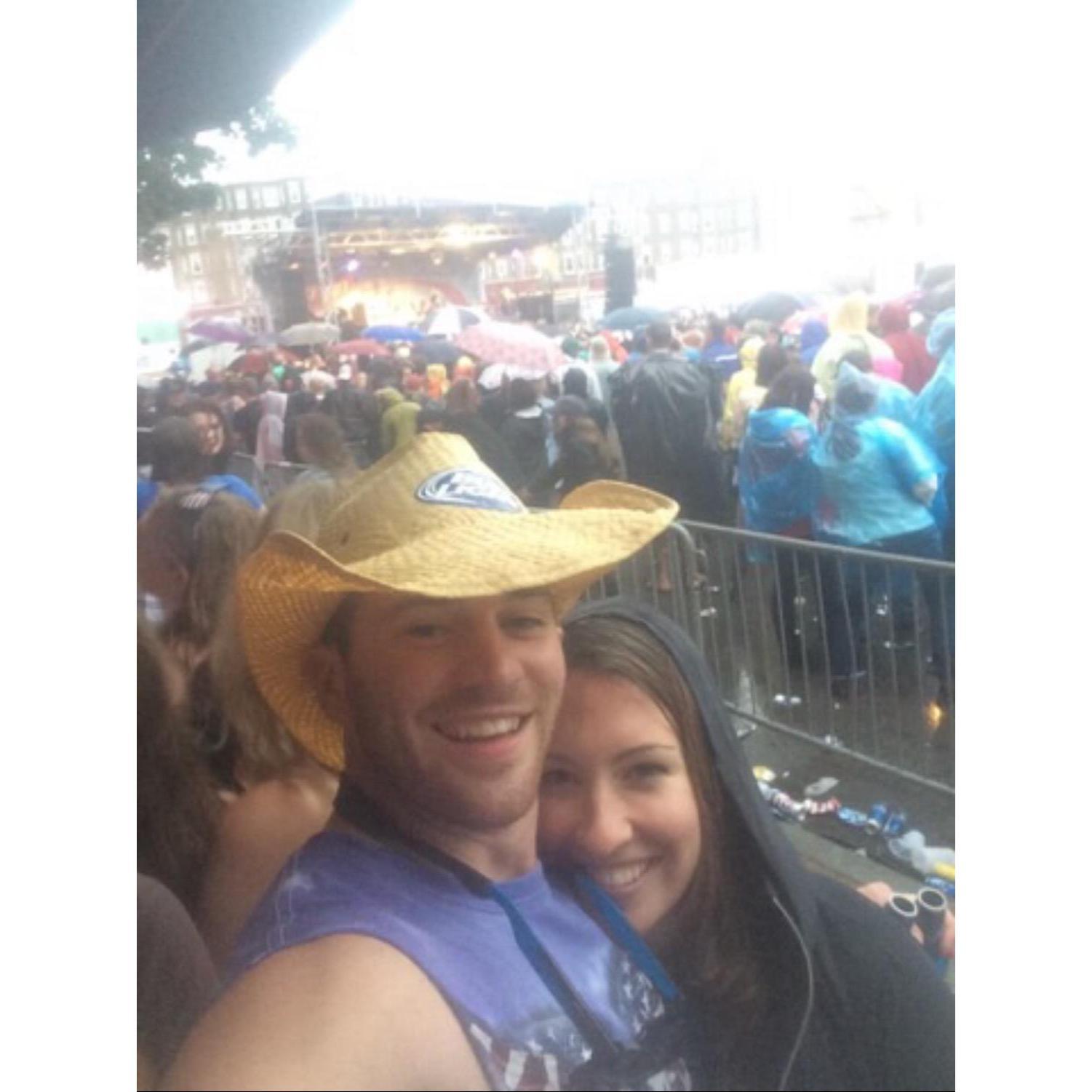 First photo together! 2015