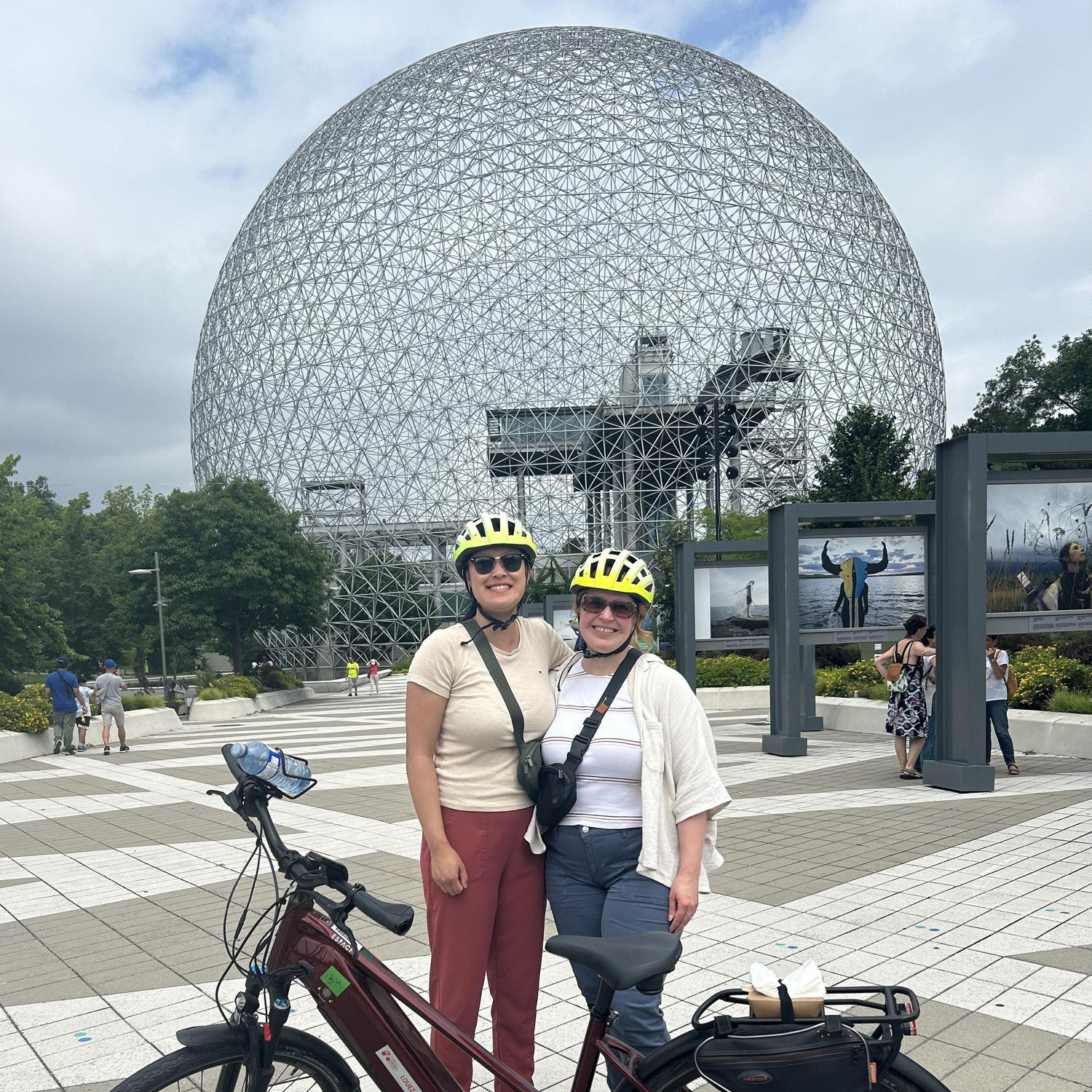 Biking around Montreal this summer!