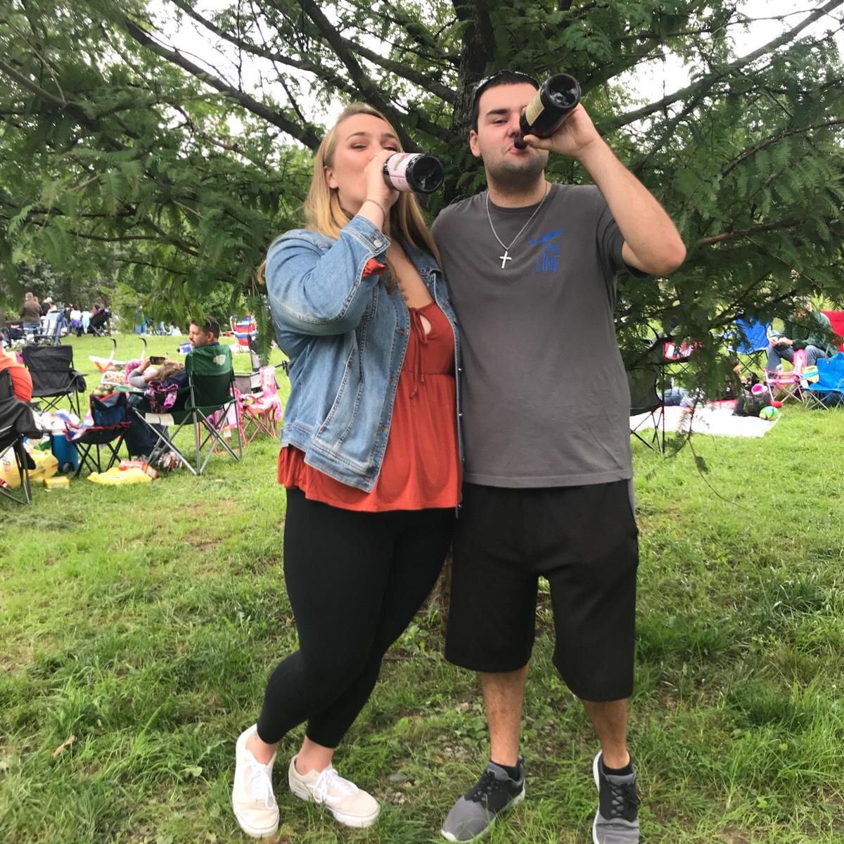 Our first winery trip - 1 month of dating!