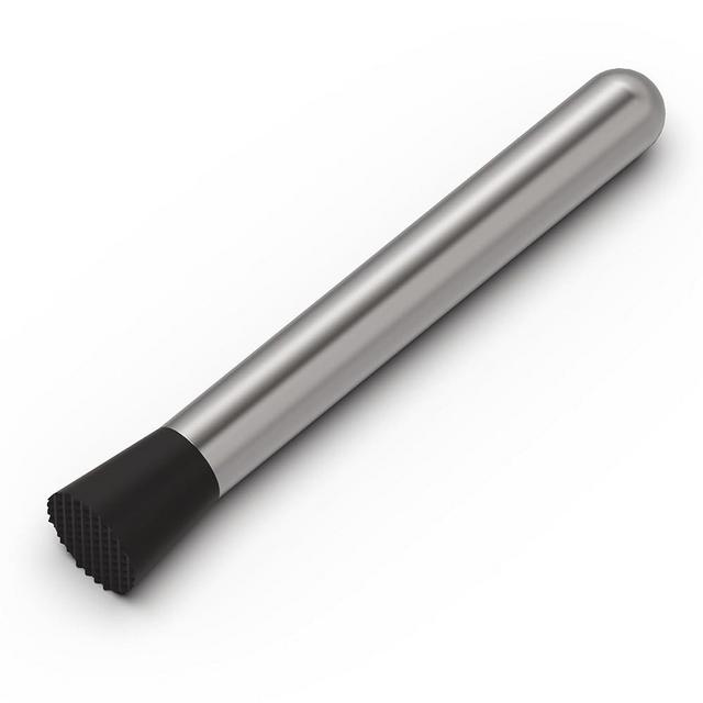 Ohtomber 8" Muddler for Cocktails, Stainless Steel Cocktail Drink Muddler Bartender Accessories, Lemon Smasher for Home Kitchen Bar Tools, Bartending supply Ice Crusher for Mojitos Fruit Drinks