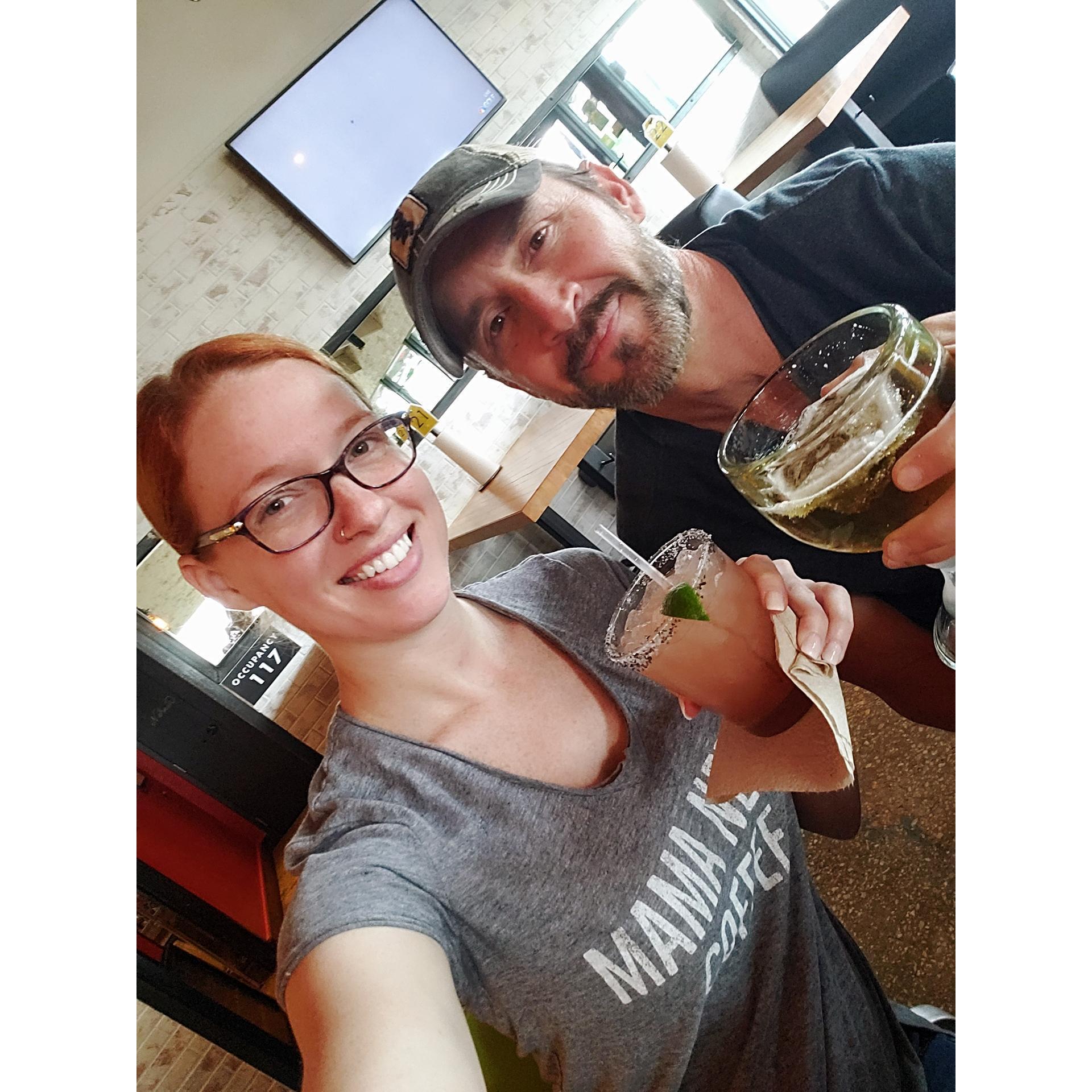We bought our first home together!