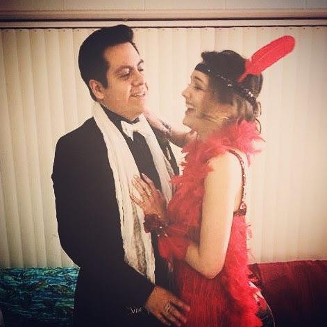 This is from our "junior prom." It was a Great Gatsby theme, and we had a ton of fun and danced literally all night.