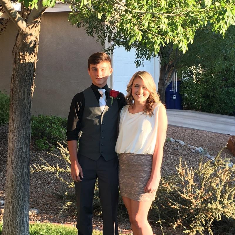 Our first formal. Homecoming 2015.