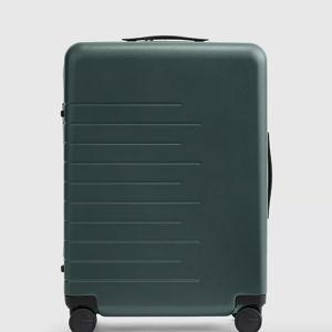 Expandable Medium Check-In Suitcase - Dark Green