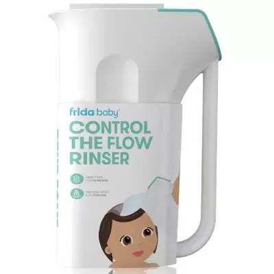 Frida Baby® Control the Flow Bath Rinser in White