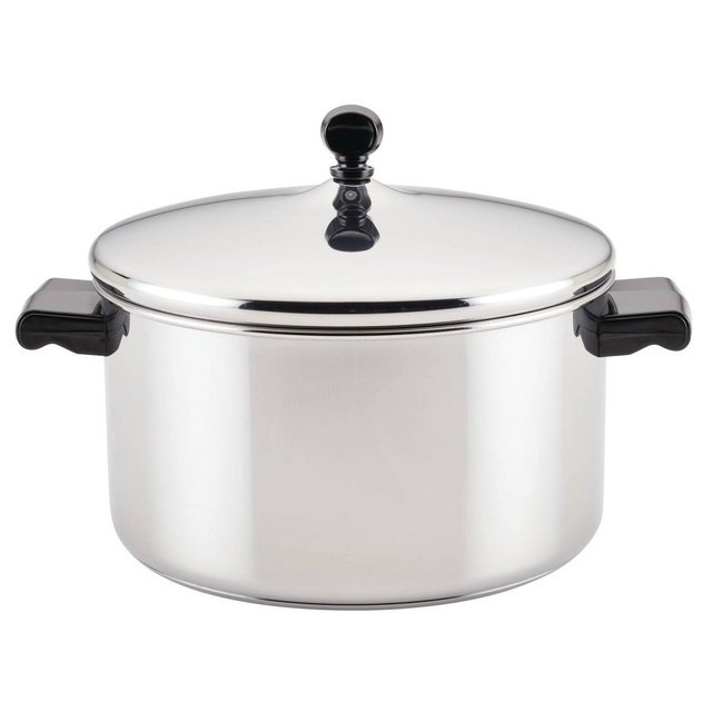 Farberware Classic Series 6qt Stainless Steel Stockpot with Lid SIlver