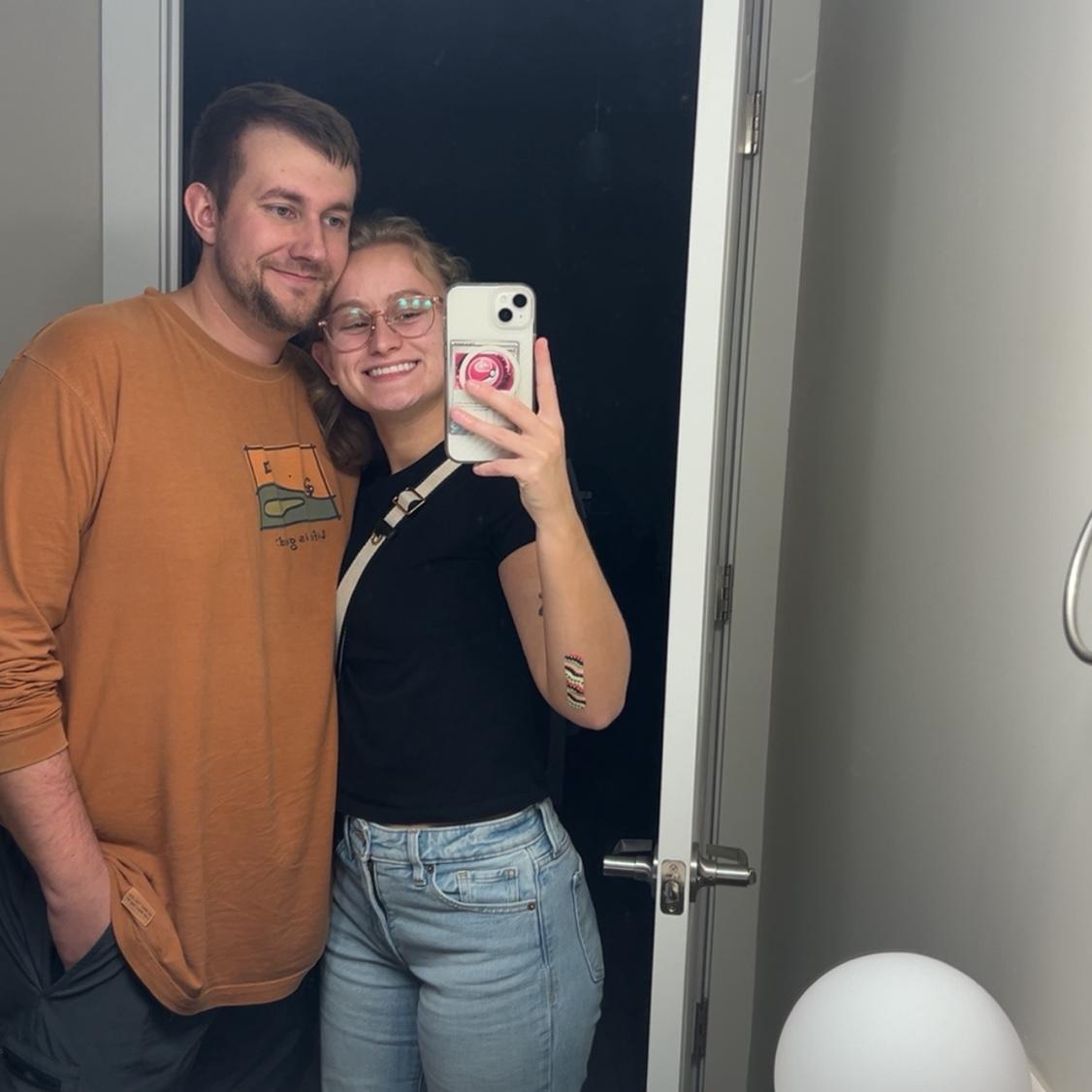 Moved into our first apartment together. 04.17.2025