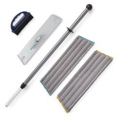 Superior Mop Starter System w/Rubber Brush - Graphite/Black