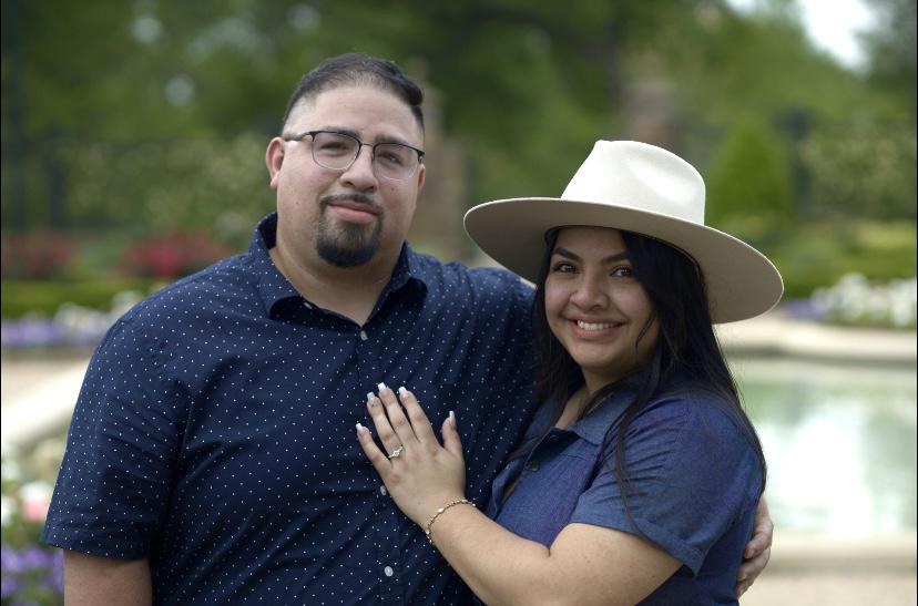 The best day of my life. Rushing to get to the botanical garden in Fort Worth before the photographer left, to not ruin the surprise proposal. She said Yes! 💍💍💍.