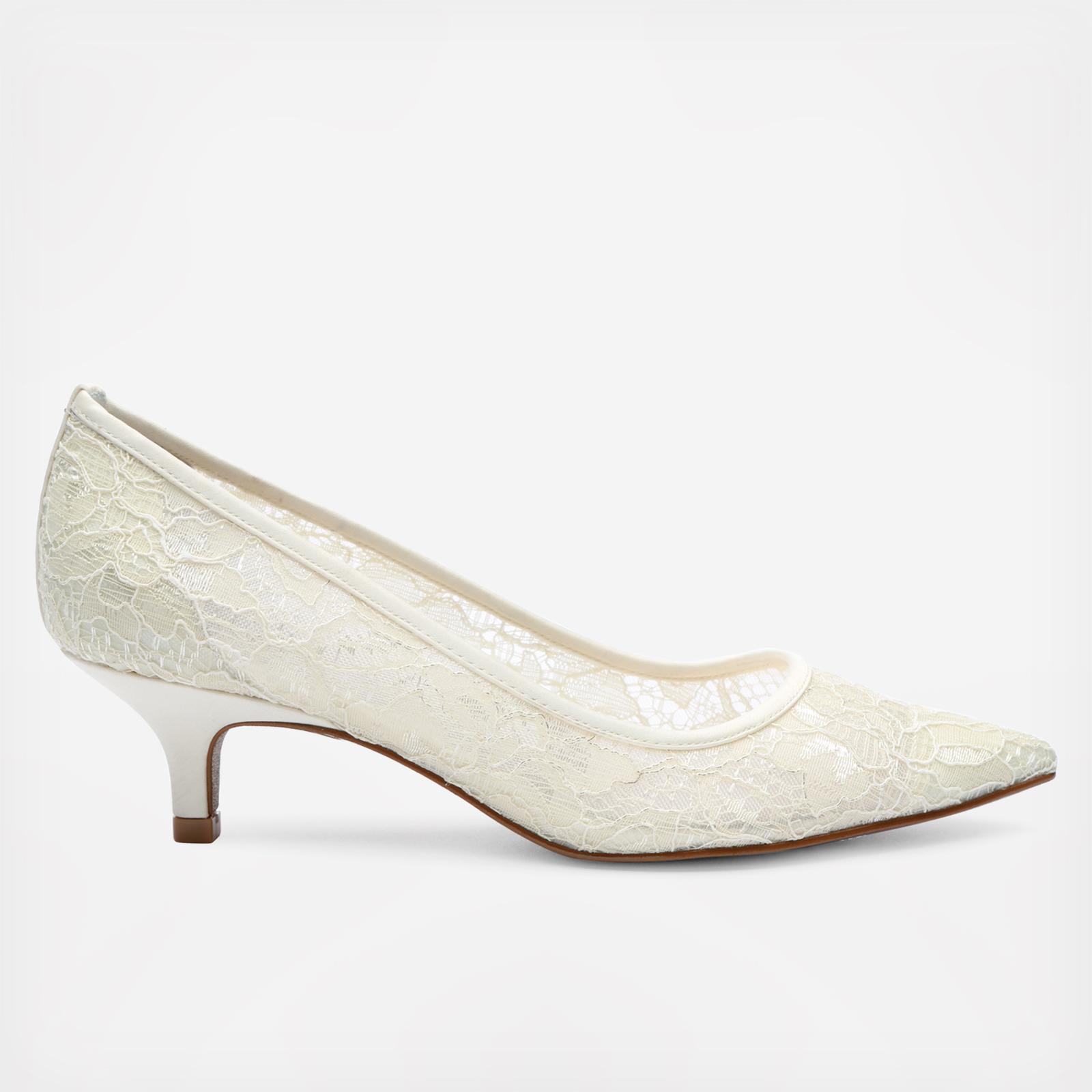 adrianna papell lois lace evening pumps