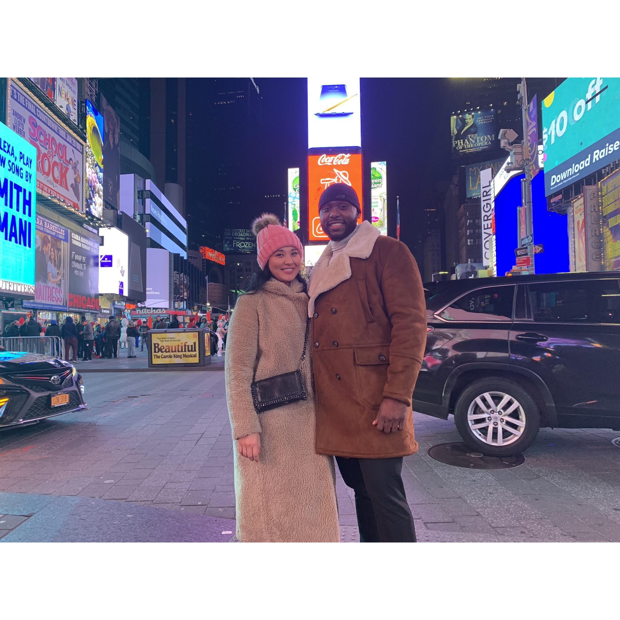 Out in NYC for his Birthday 🎂 ❤️