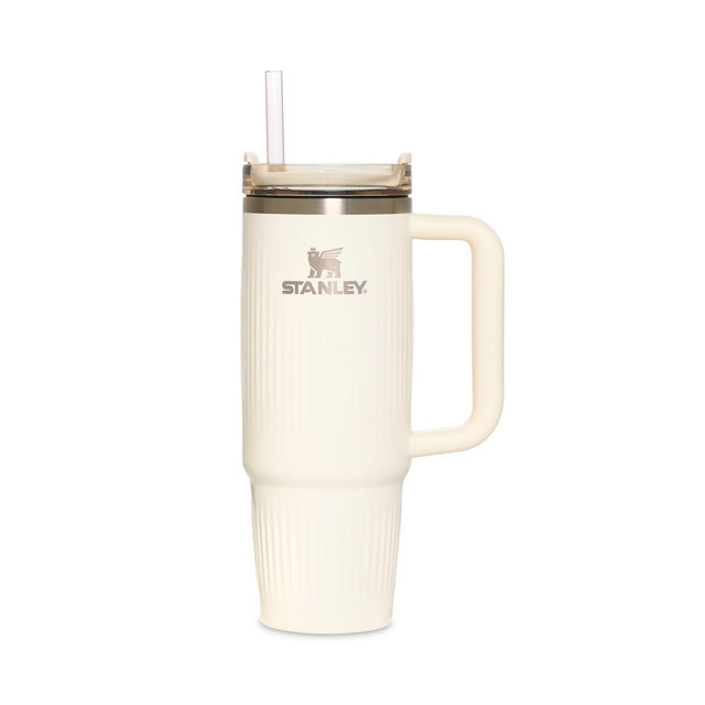 The Quencher H2.0 Fluted 30 oz. Tumbler in Cream Gloss