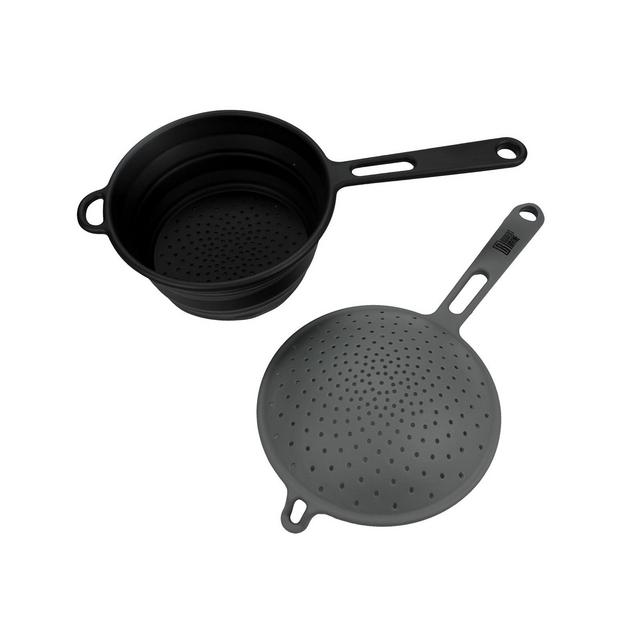 Robert Irvine Cambridge 2-in-1 Collapsible Colander