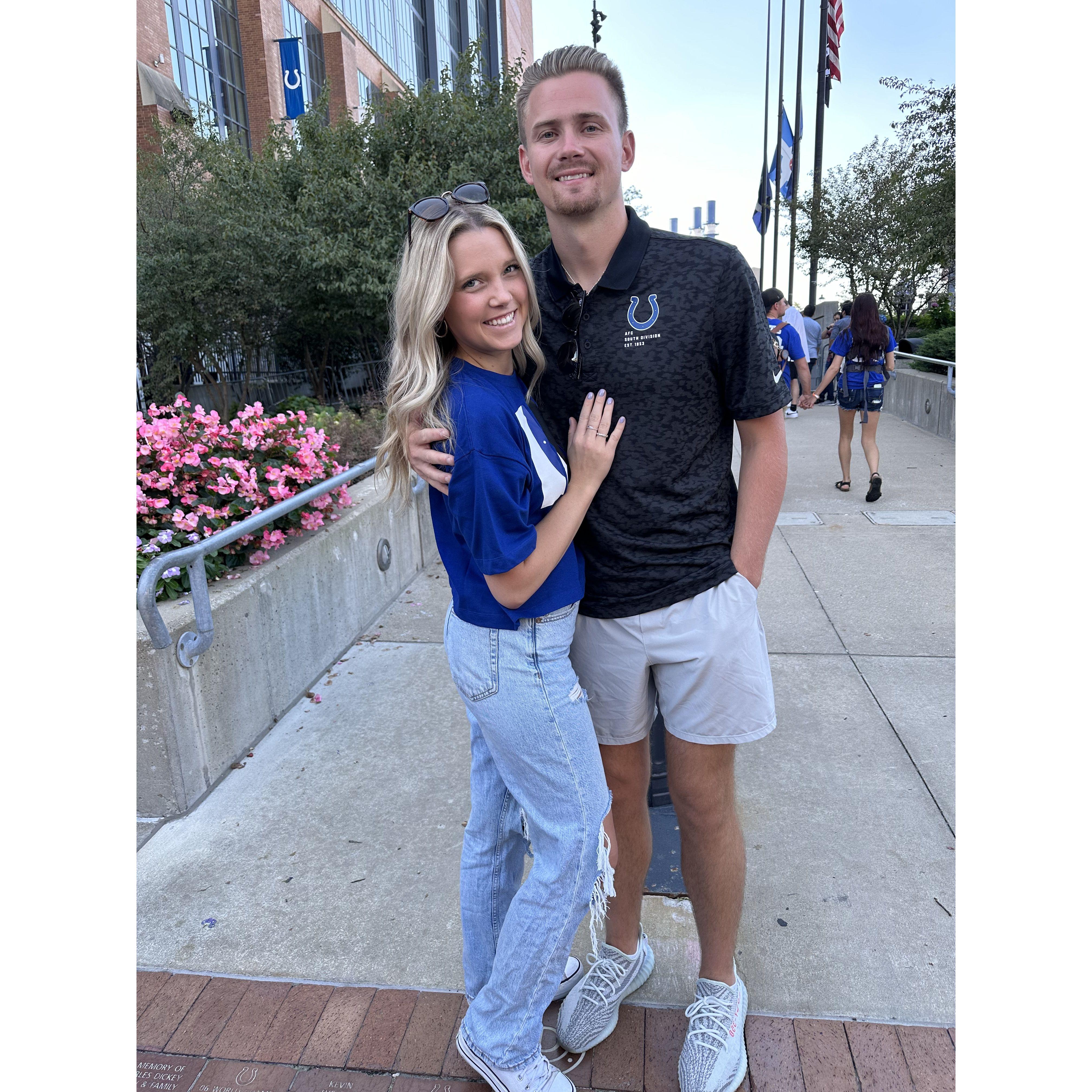 First Colts Game (with many more to come)