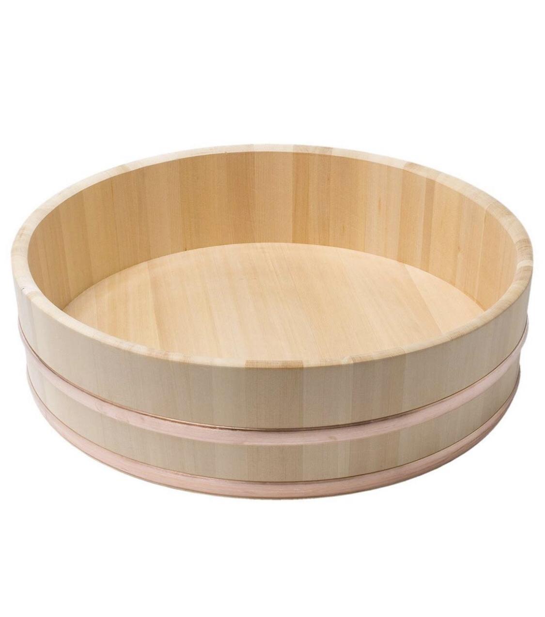 Kotobuki Hangiri Sushi Rice Mixing Tub, Large