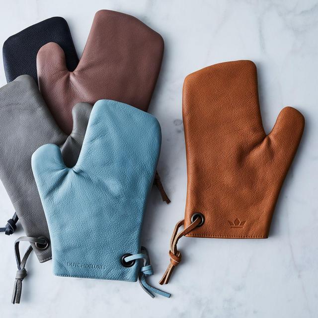 Dutch Leather Oven Mitt