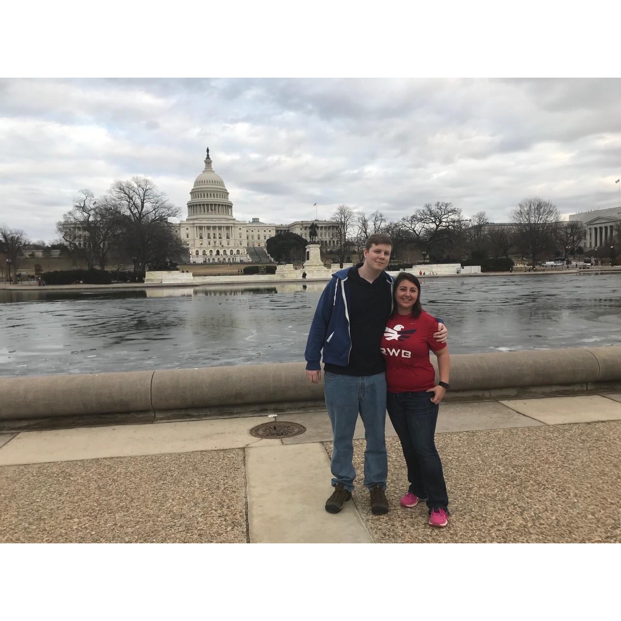 Visit to meet Dustin's parent's and D.C trip