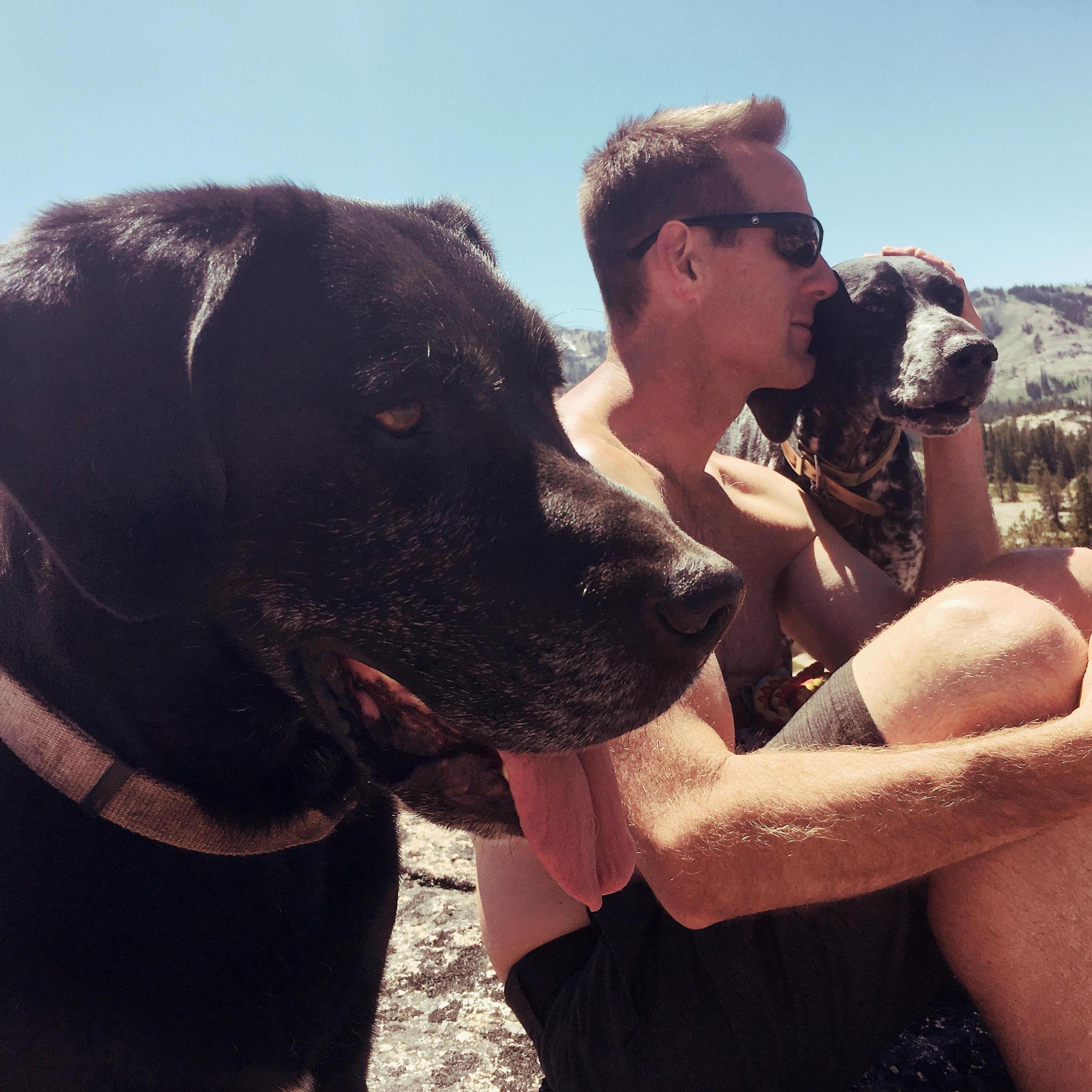 We do lots of hiking with dogs