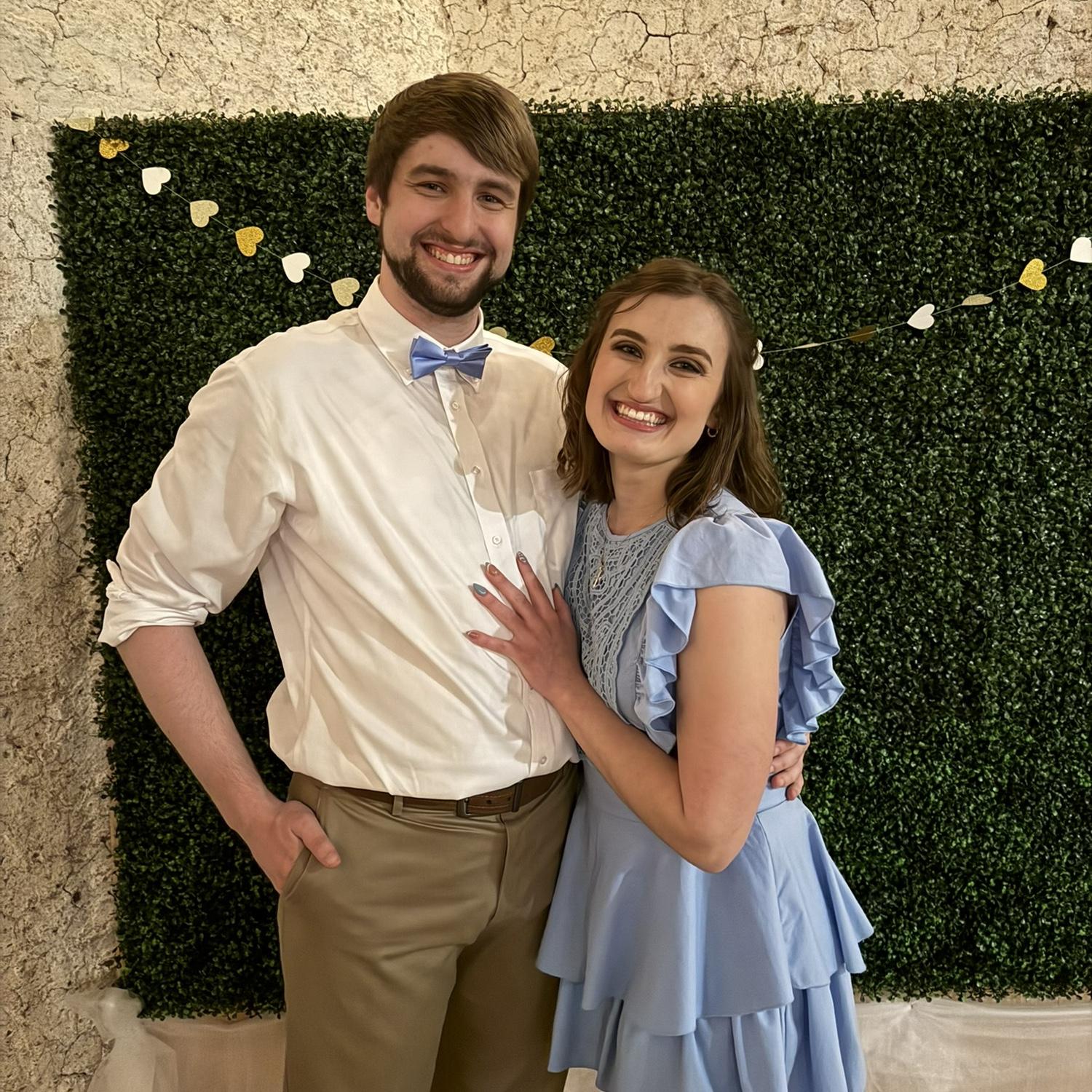 Celebrating the marriage of Harry (Clay's brother) and Autumn.