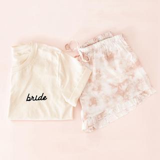 Tie Dye Bride Pajama Set