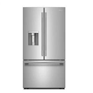 KitchenAid - 30 Cu. Ft. French Door Refrigerator with Exterior Water and Ice - Stainless Steel