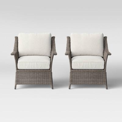 Foxborough 2pk Patio Club Chair - Threshold™