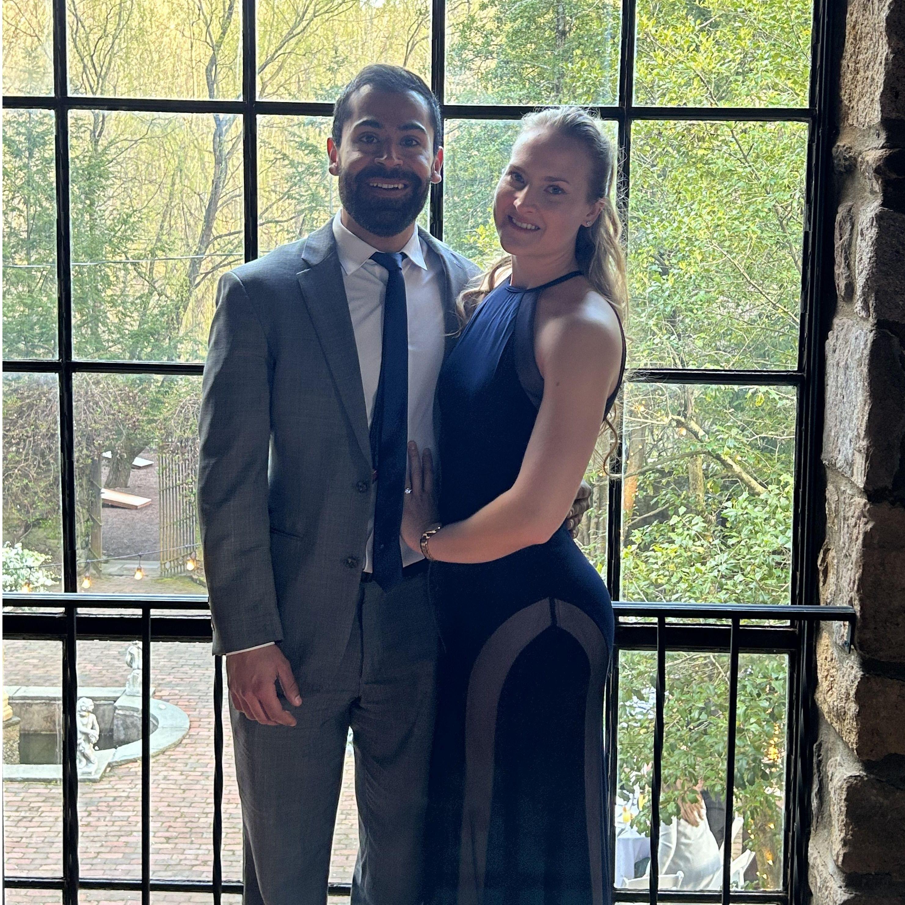 This is a photo of us at the beautiful wedding of Justin and Bree.