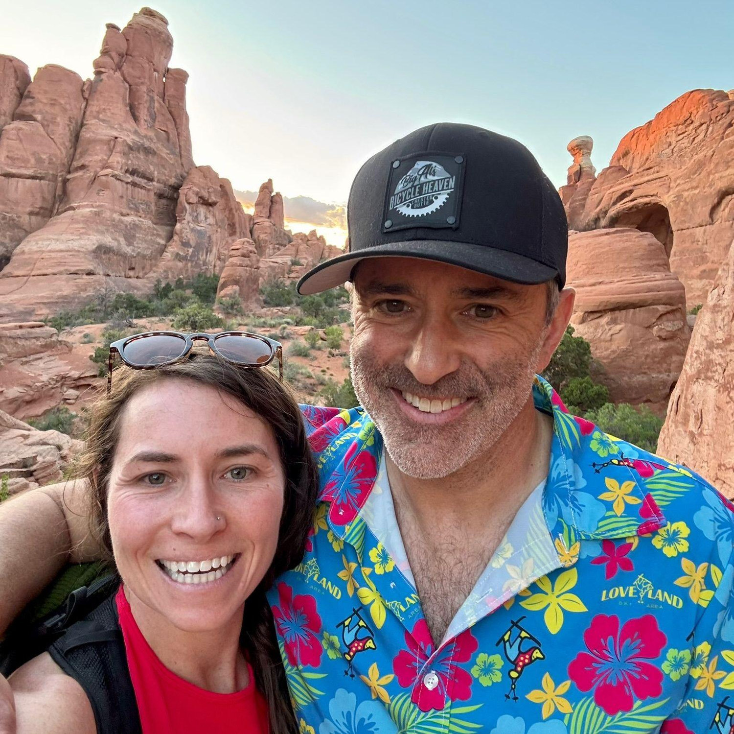 Hiking in Moab