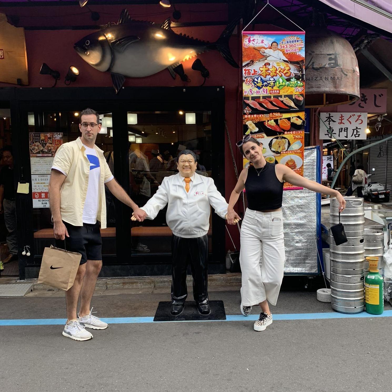 Tokyo fish market in Japan (Sept, 2019)