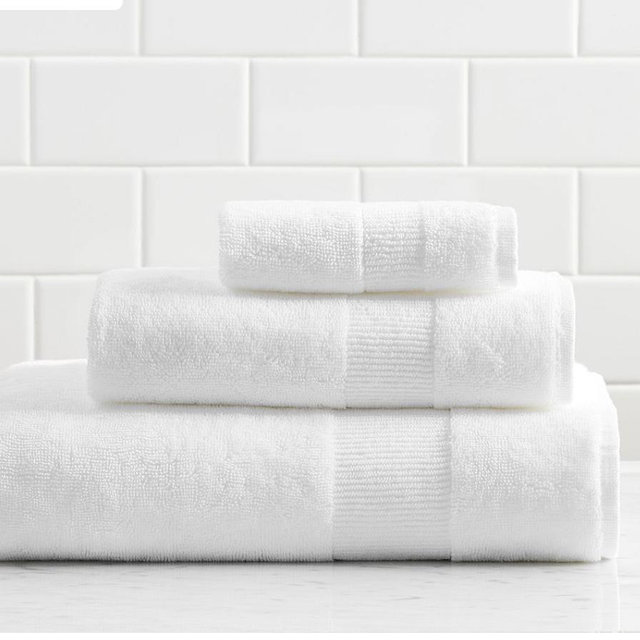 Resort Organic Cotton Towel - White