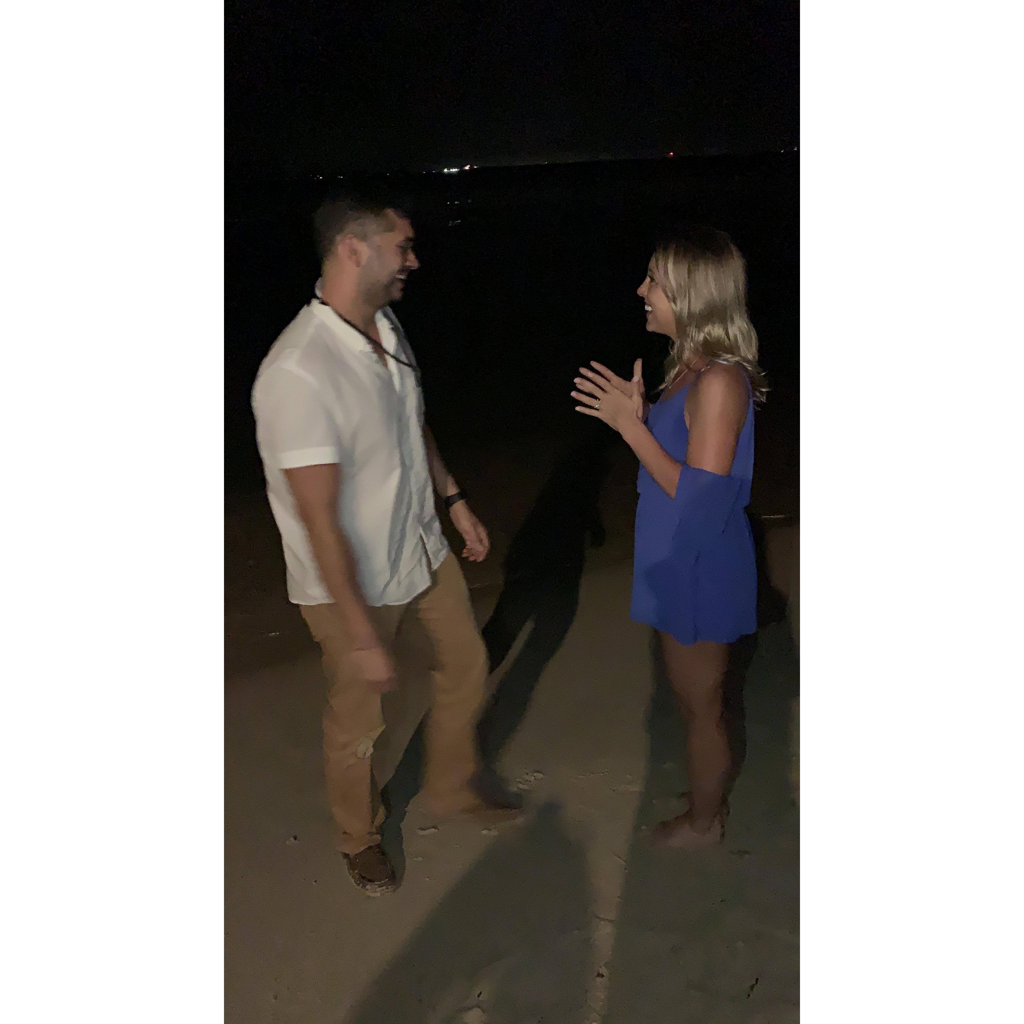I said “yes!!!”