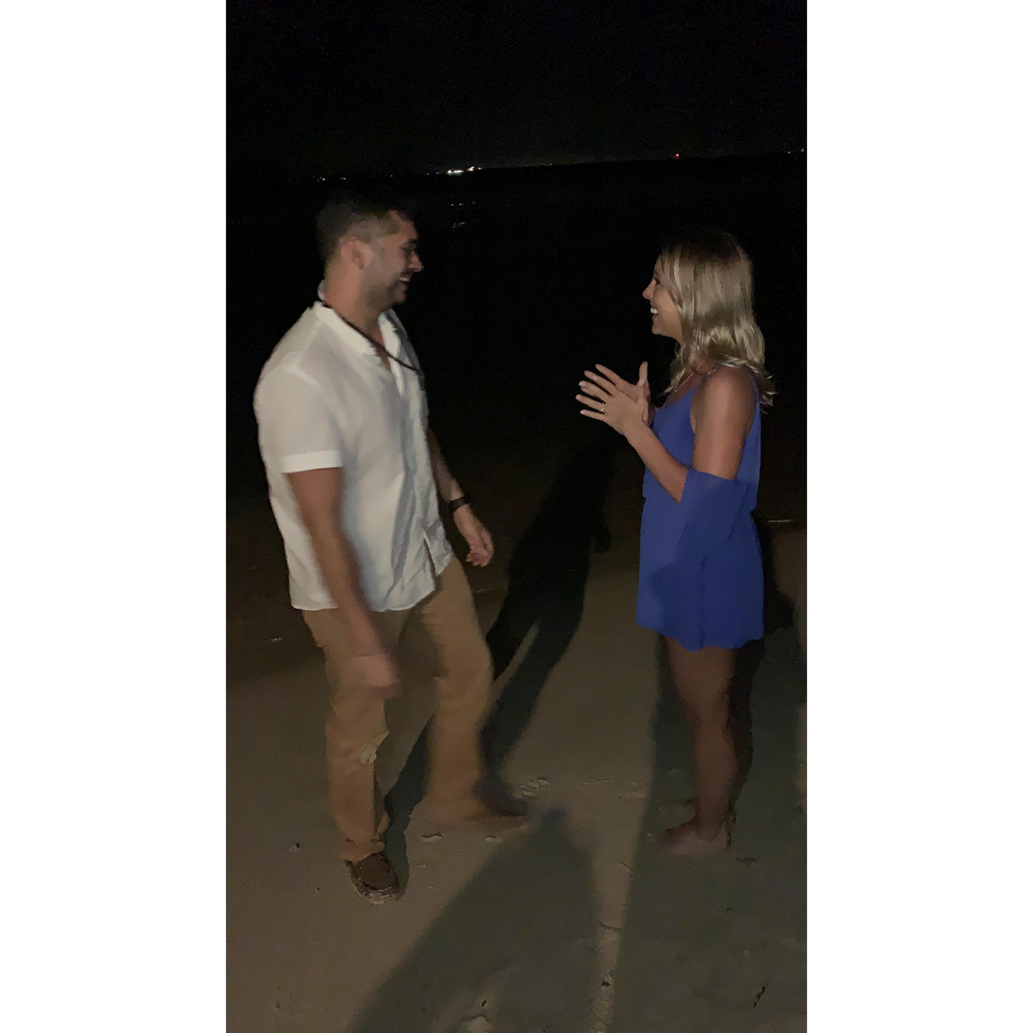 I said “yes!!!”