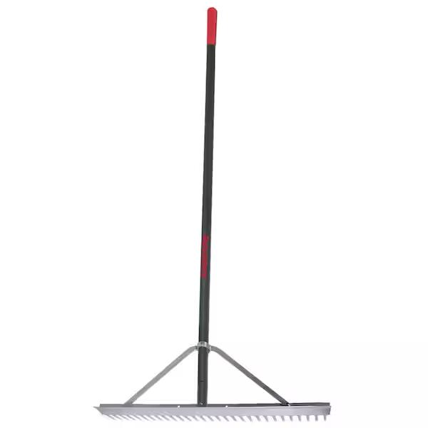 Razor-Back 30 in. Aluminum Landscape Rake 63137