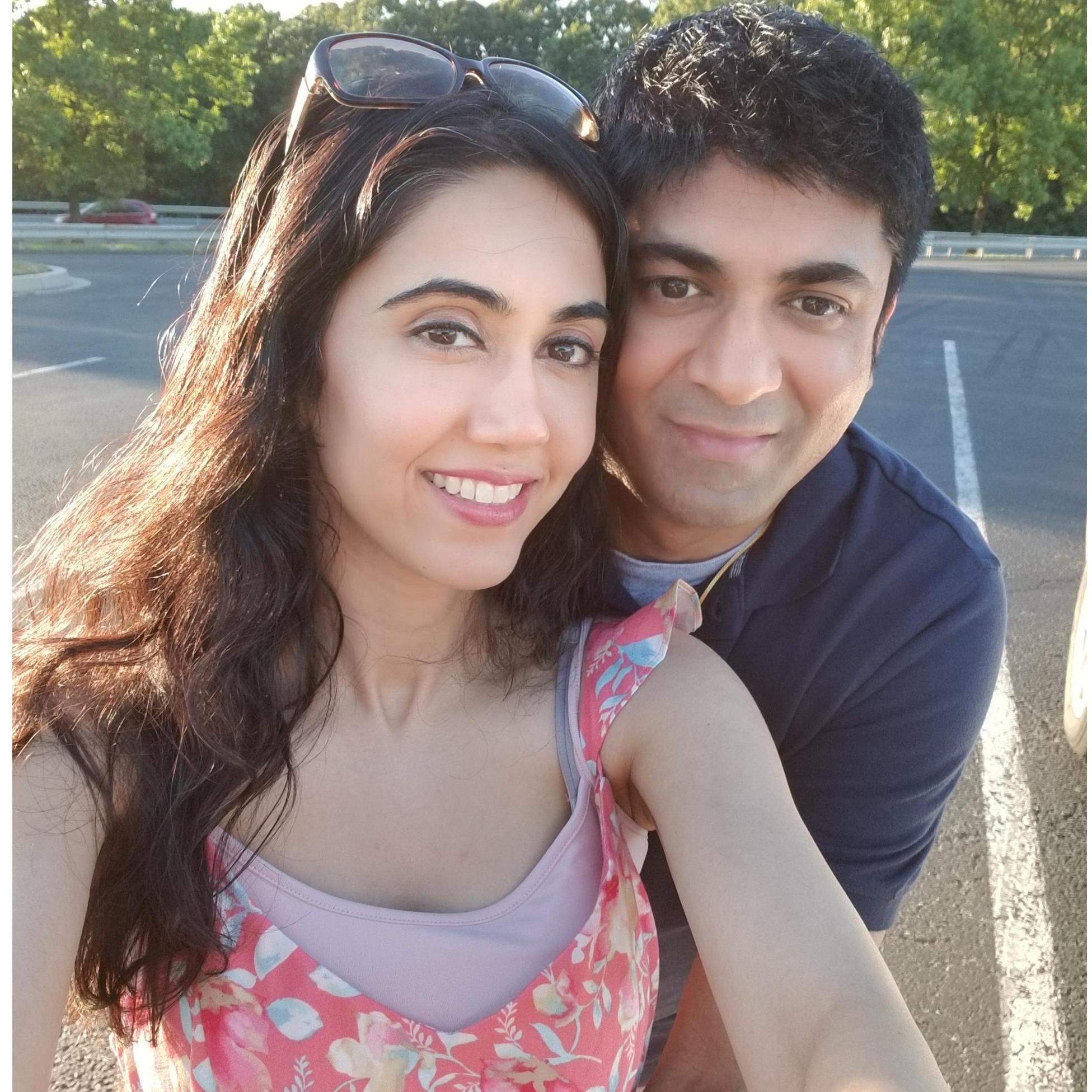 Our first road trip: nothing but 80s music and funny accents!