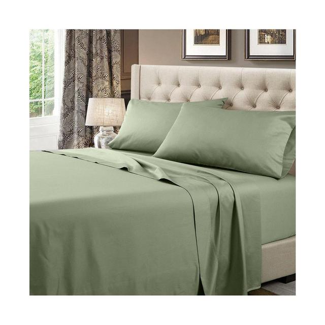 600 Thread Count Solid Cotton Sheets Set, King