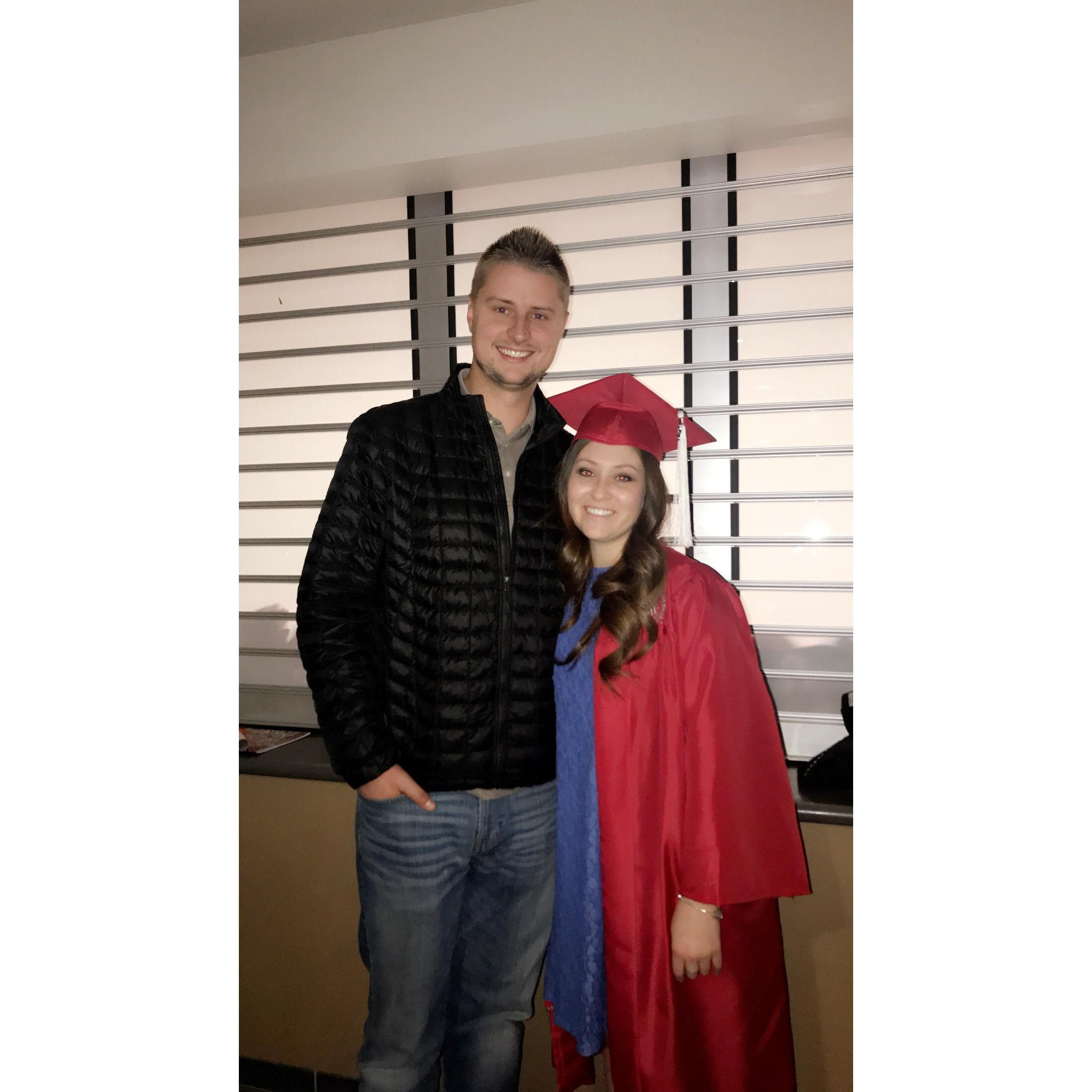 Jazzy's college graduation!
