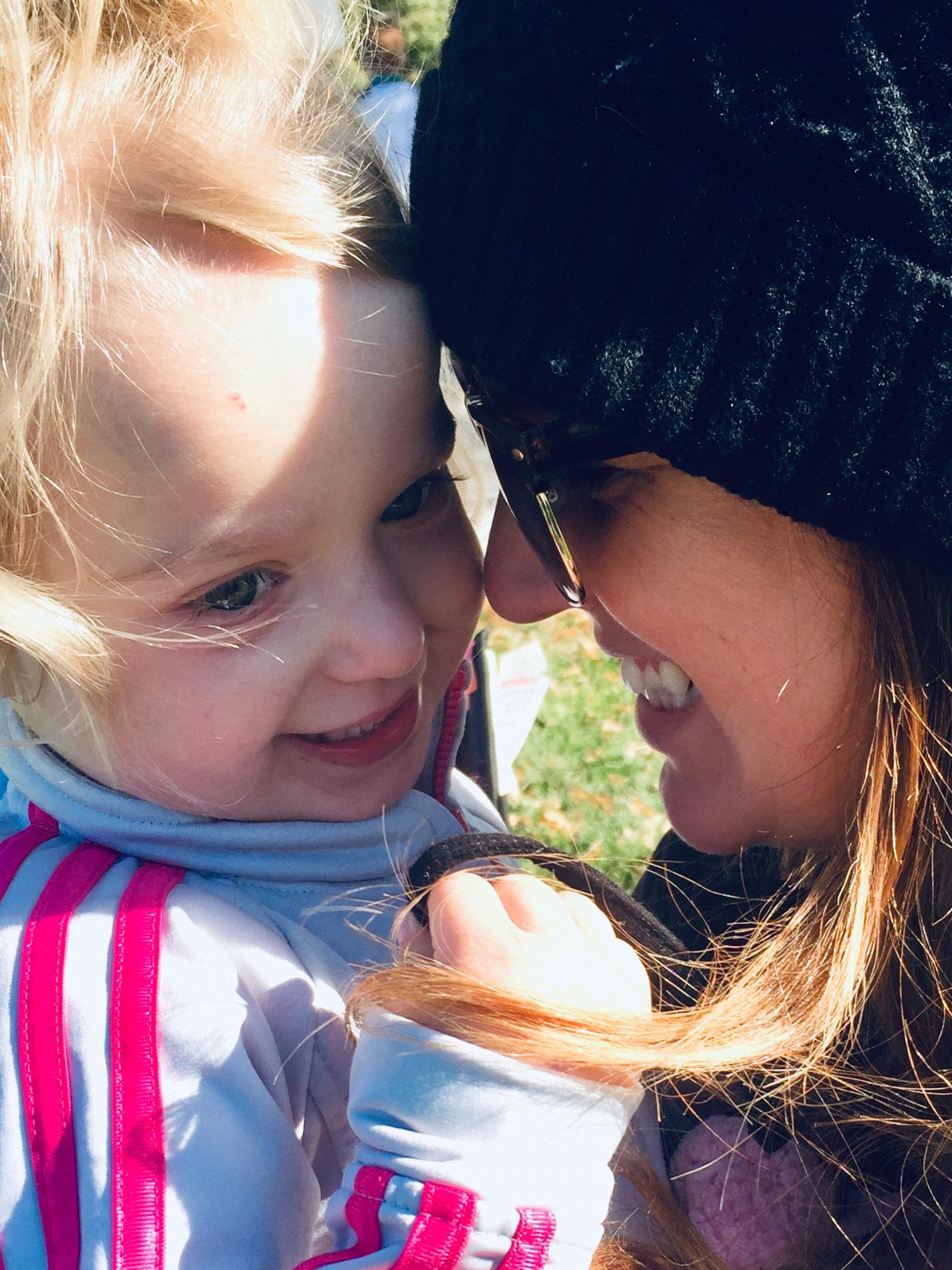 Mommy and Quinn 2018.