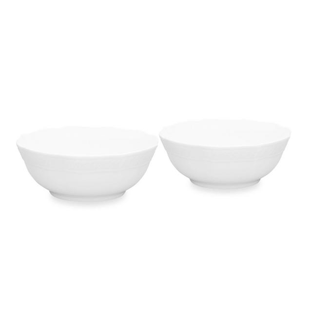 Noritake® Cher Blanc Fruit Bowls (Set of 2)