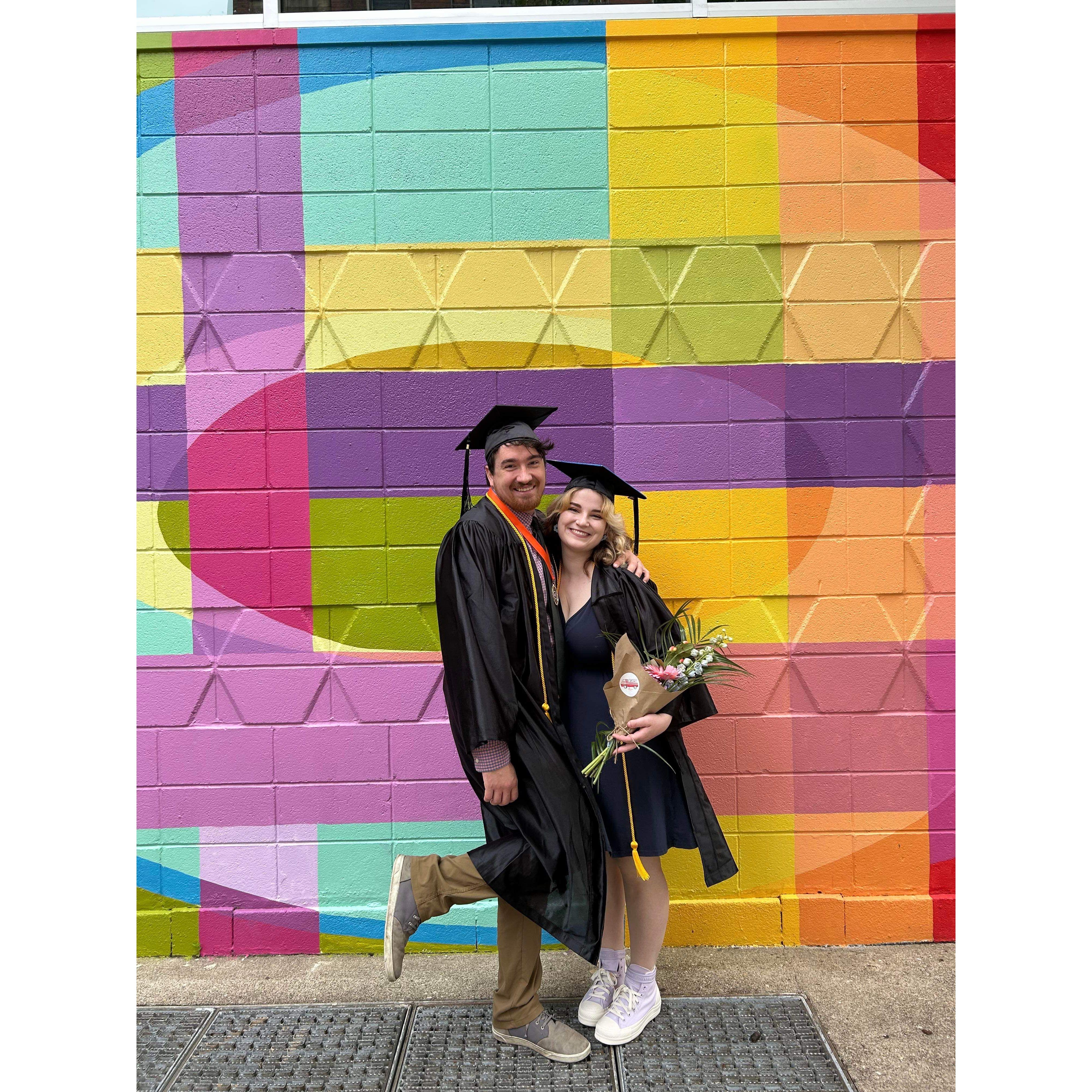 Graduating together with our BFA's