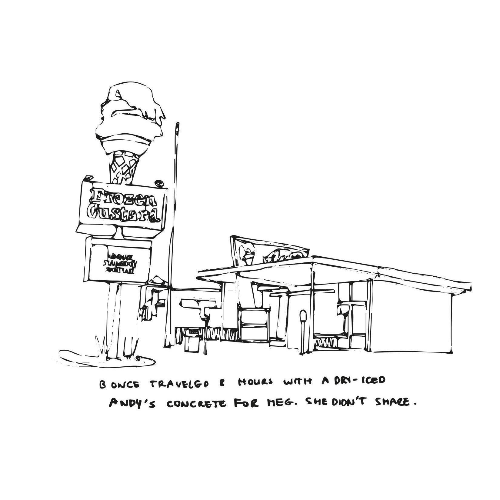 If you haven't had it, Andy's frozen custard was born in Brendan's hometown Springfield, was in Megan's college backyard, and has been a constant supply of calories in our relationship.