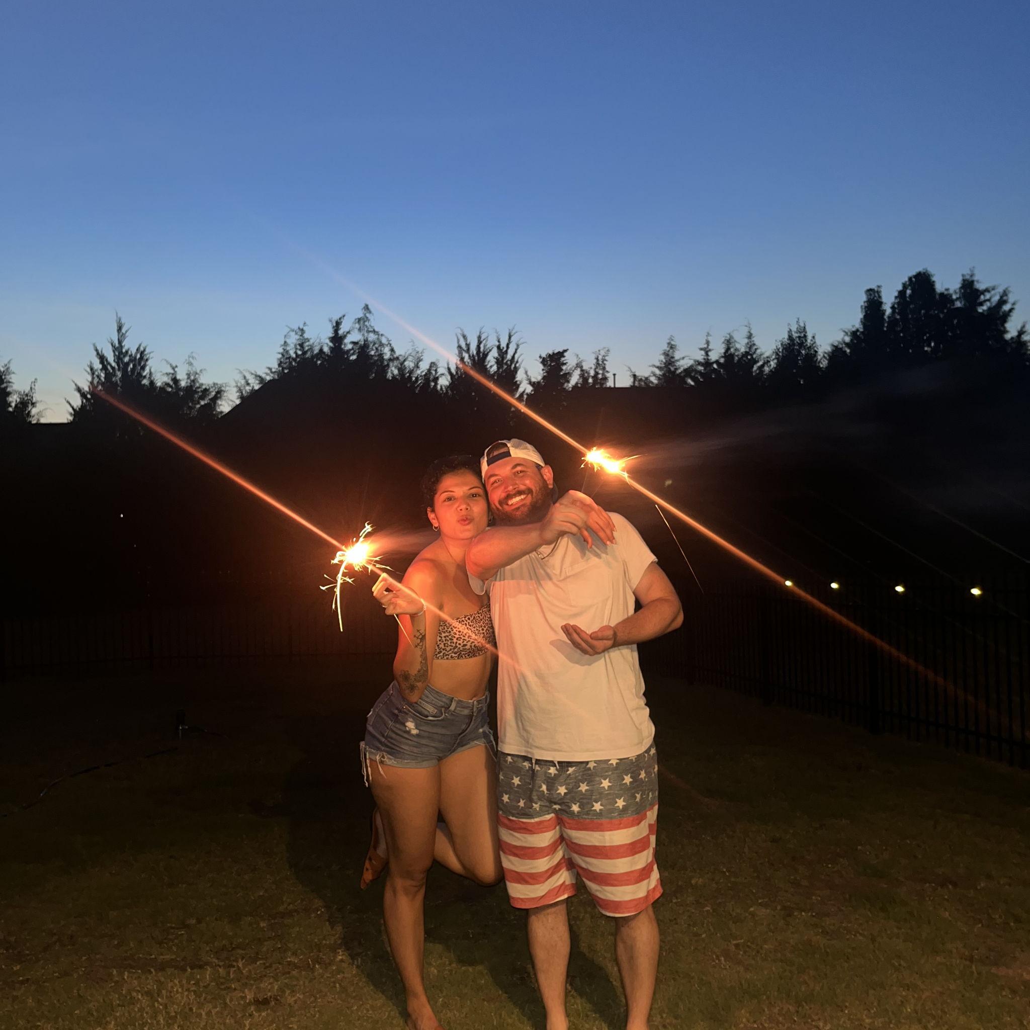 First 4th of july together!