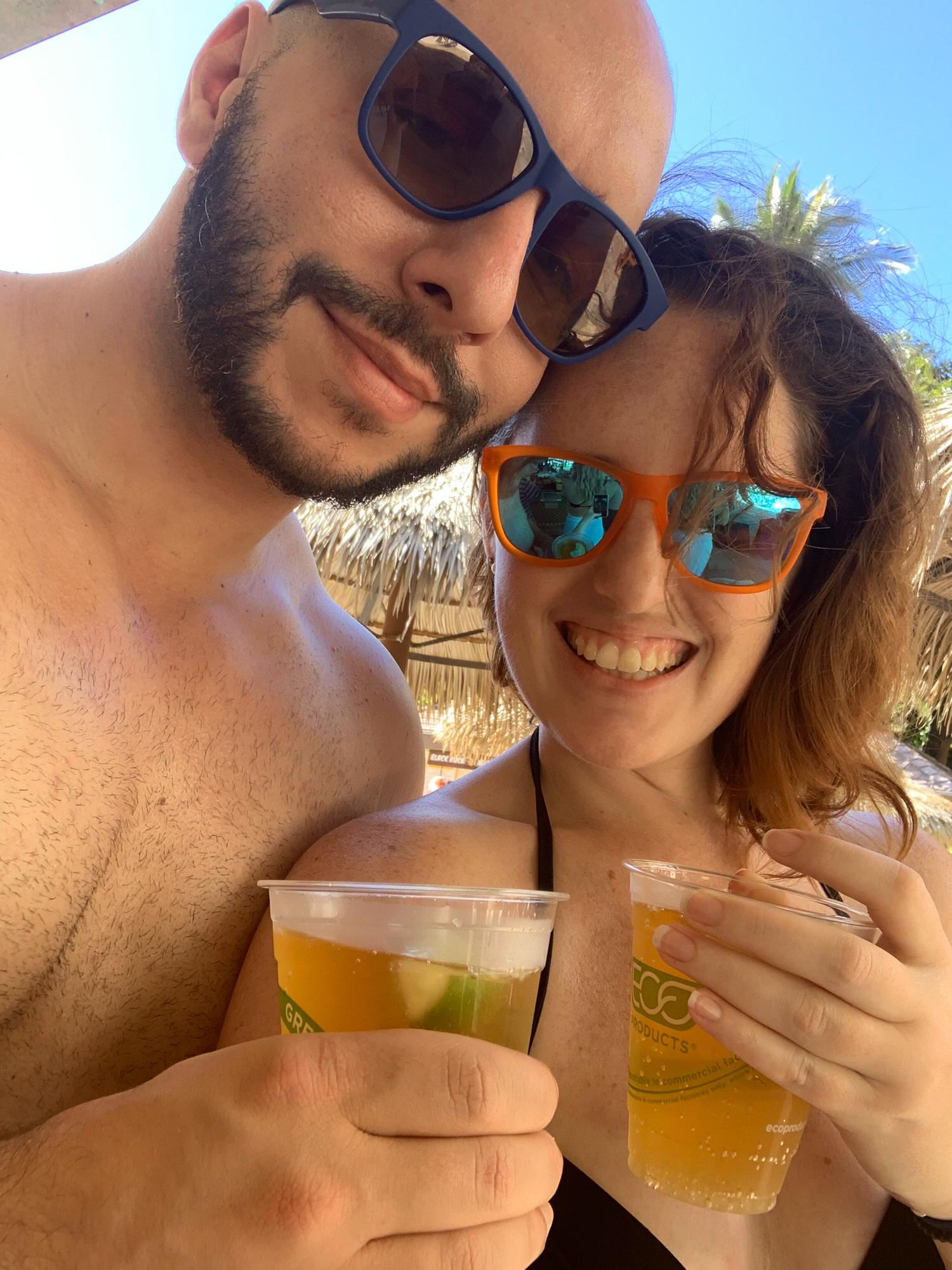 Post marathon recovery beers.