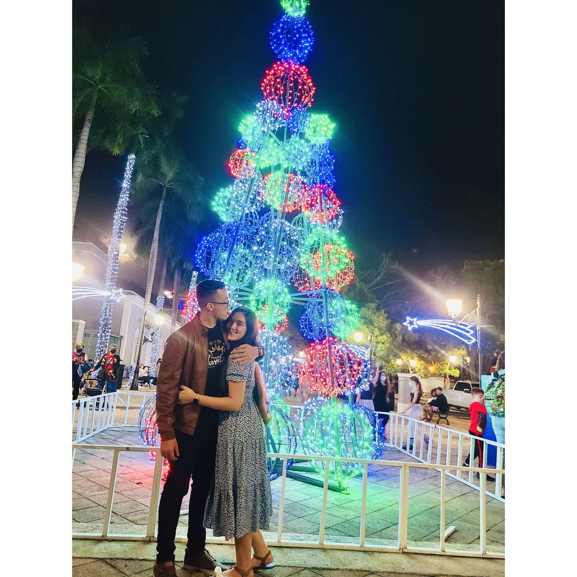 Las navidades contigo son más lindas
