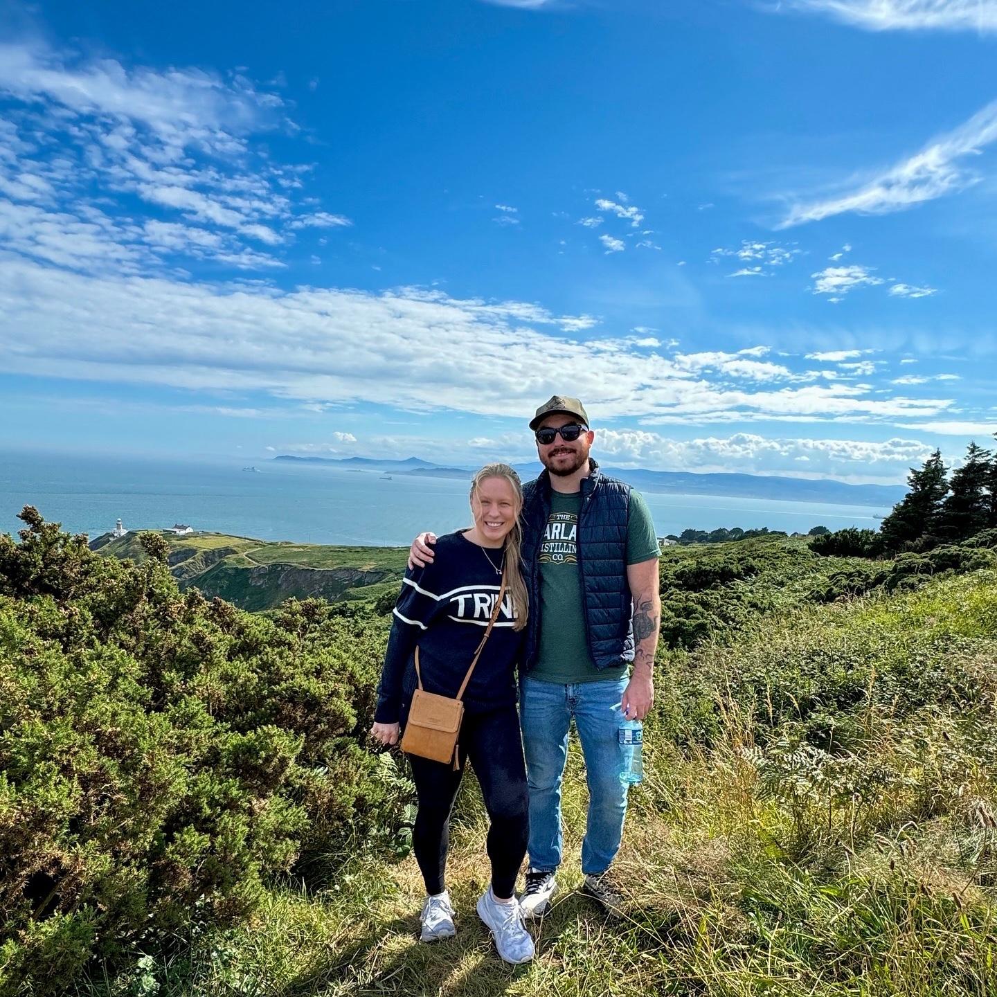 July 2024 -
at Howth on the Woods family trip to Ireland!