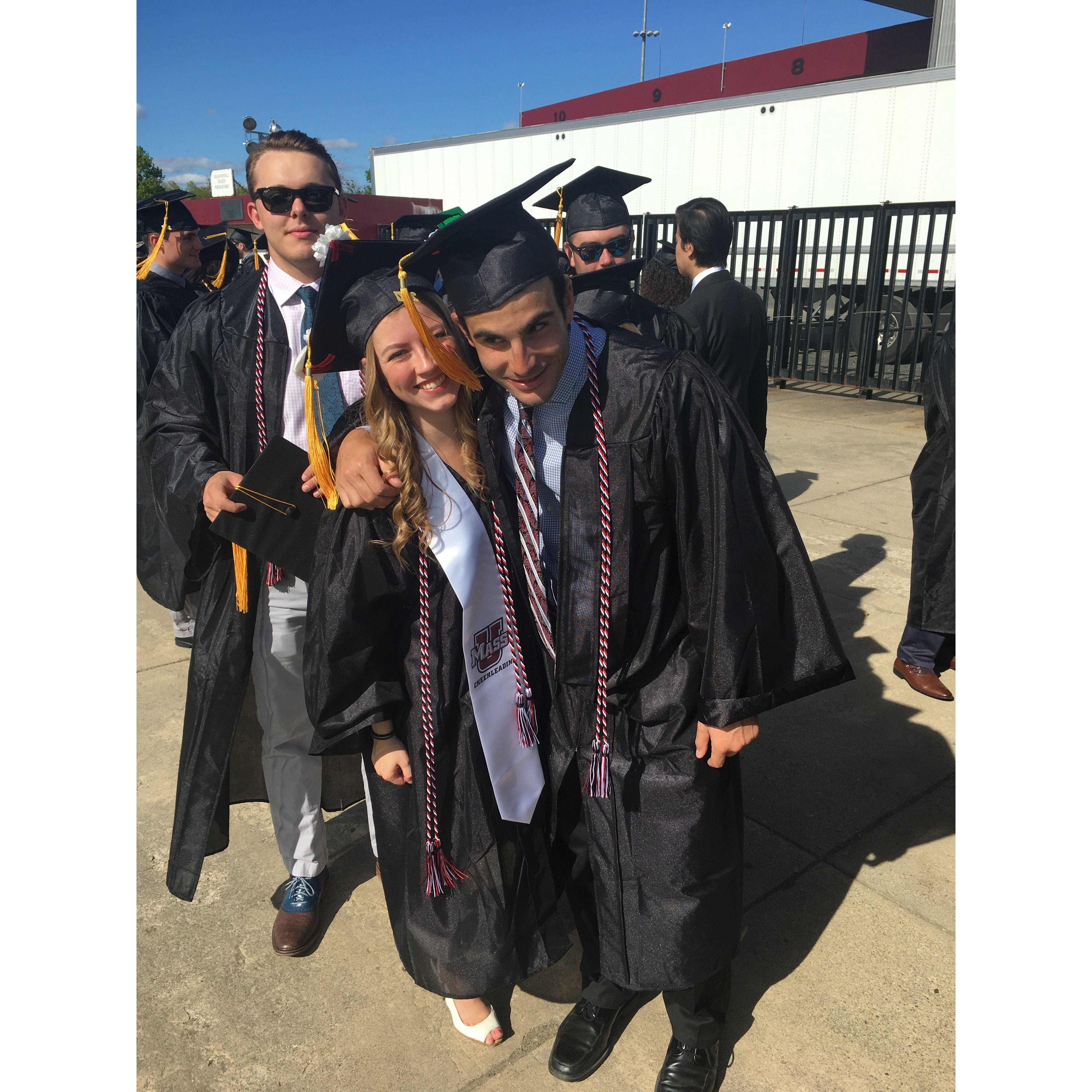 UMass graduation, May 2017