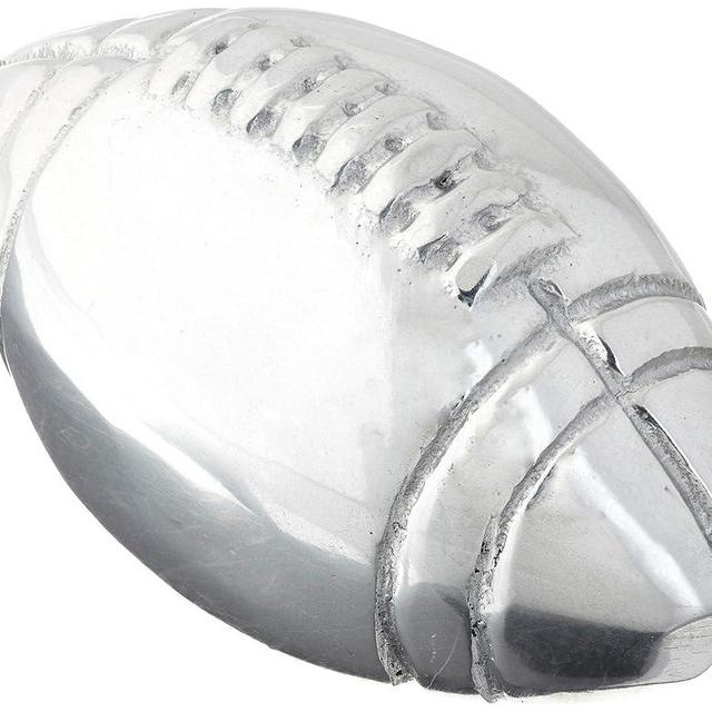 Mariposa 1955 Football Napkin Weight, Silver