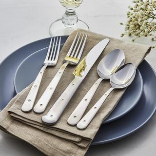 Porterhouse 45-Piece 18/10 Stainless Steel Flatware Set, Service for 5