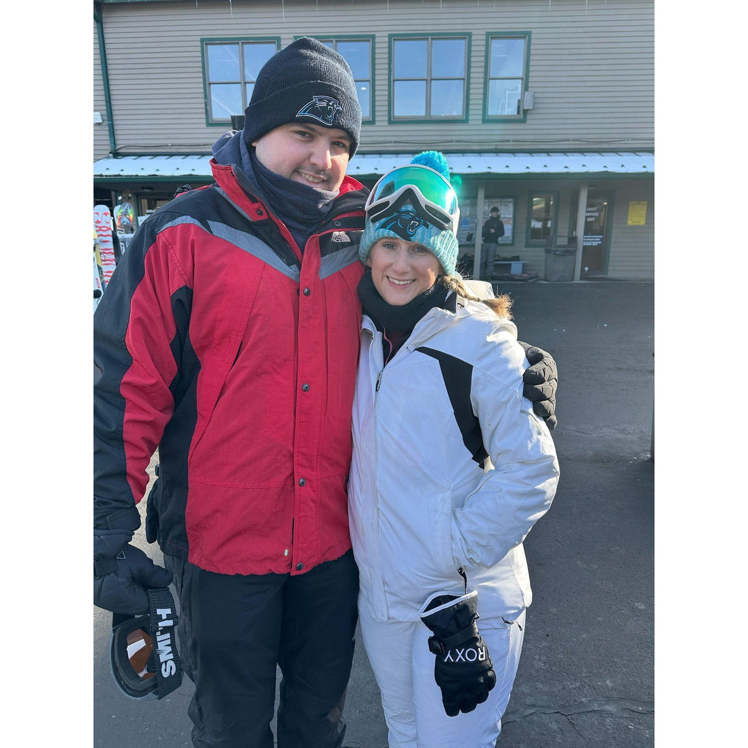 That time Spencer tried to ski..